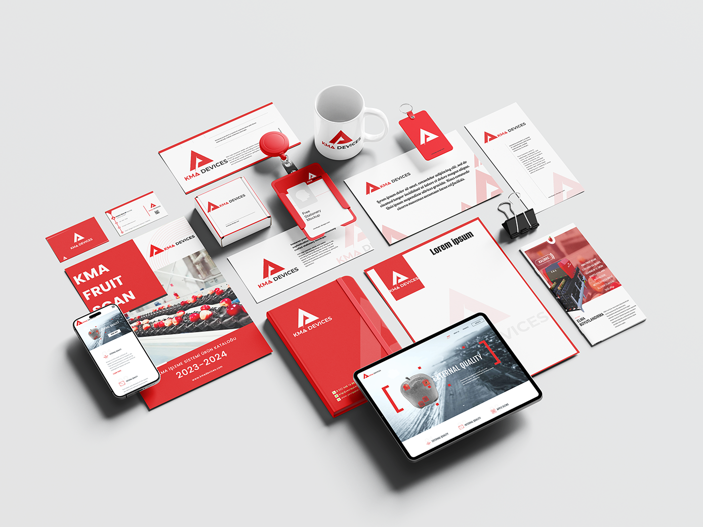 KMA Devices Branding